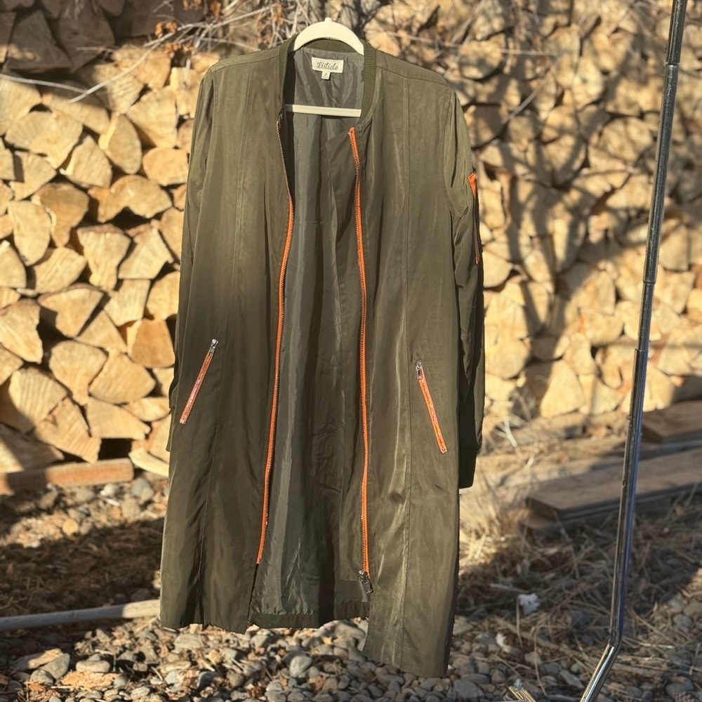 Bomber Jacket style Trench coat
